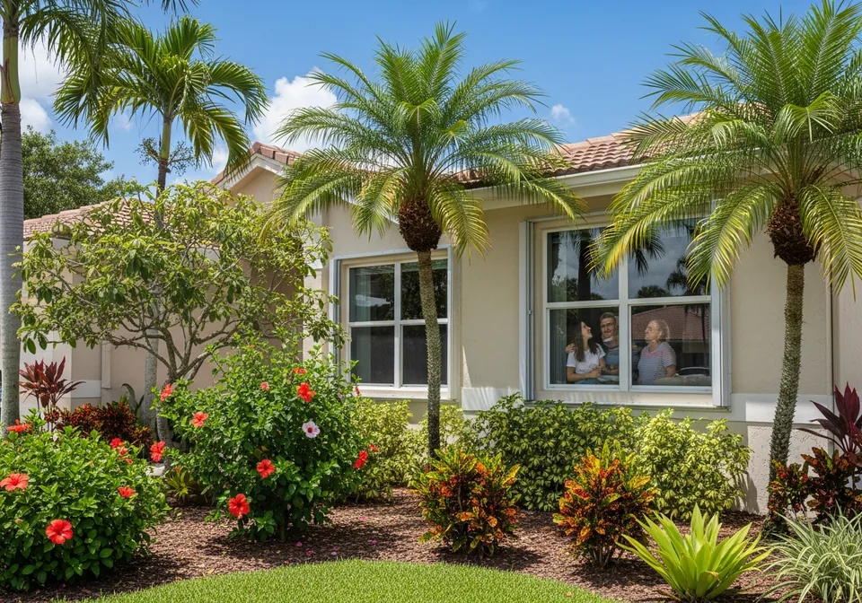 Illustrative Hurricane Impact Windows option